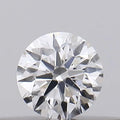 0.18ct Round Natural Diamond (Colour F, Clarity SI1, Cut VG, GIA Certified)