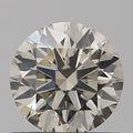 0.53ct Round Natural Diamond (Colour J, Clarity SI1, Cut EX, IGI Certified)