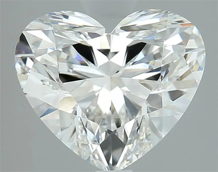1.72ct Heart Natural Diamond (Colour G, Clarity IF, GIA Certified)
