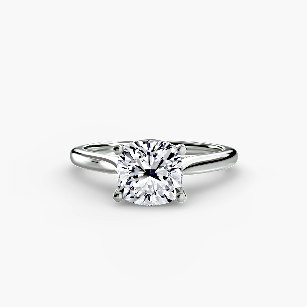 Solitaire ring 1 – Ringfassung / Ring setting
