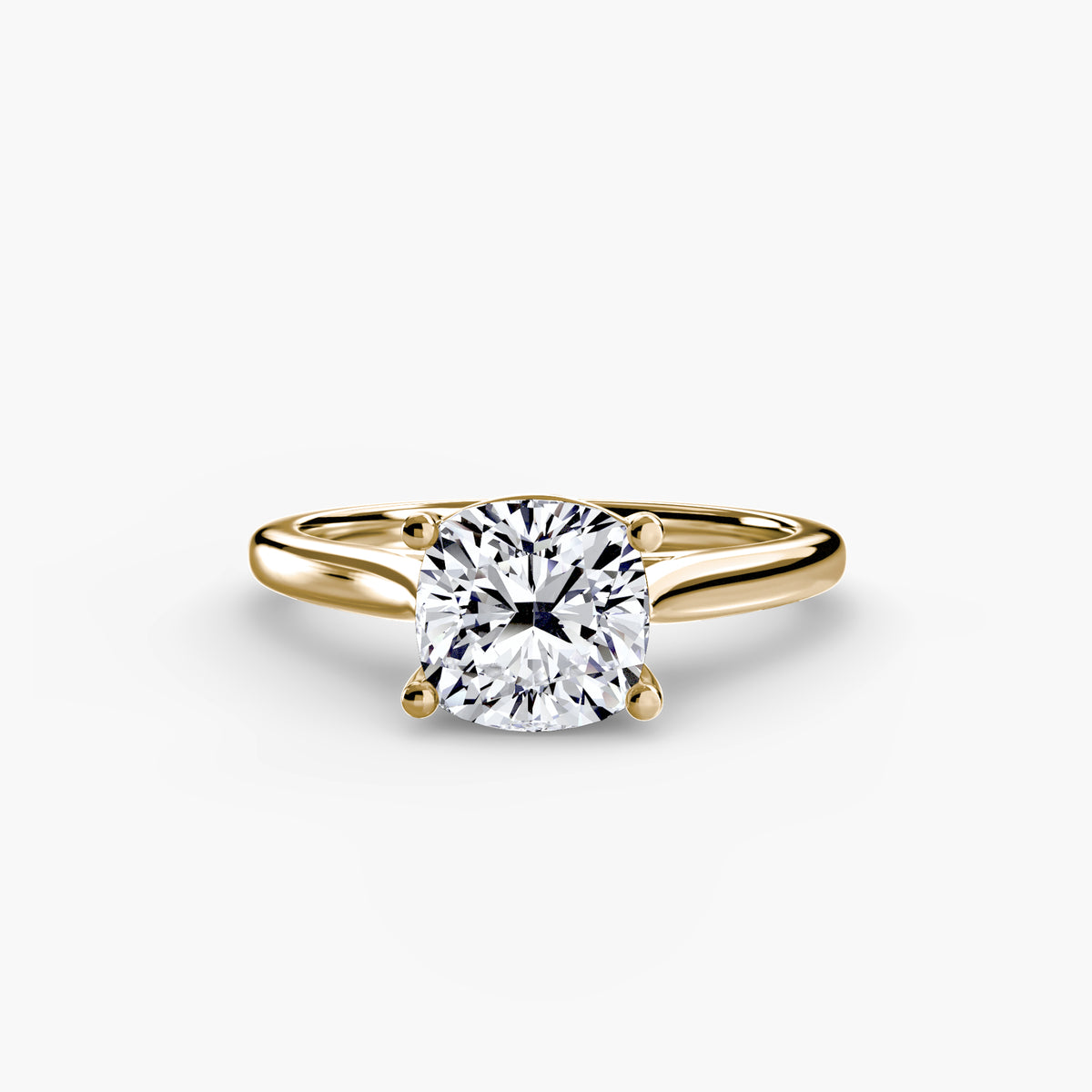 Solitaire ring 1 – Ringfassung / Ring setting