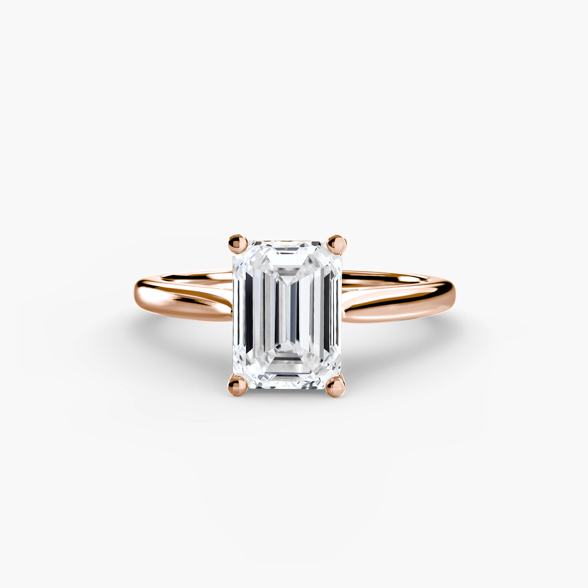 Solitaire ring 1 – Ringfassung / Ring setting