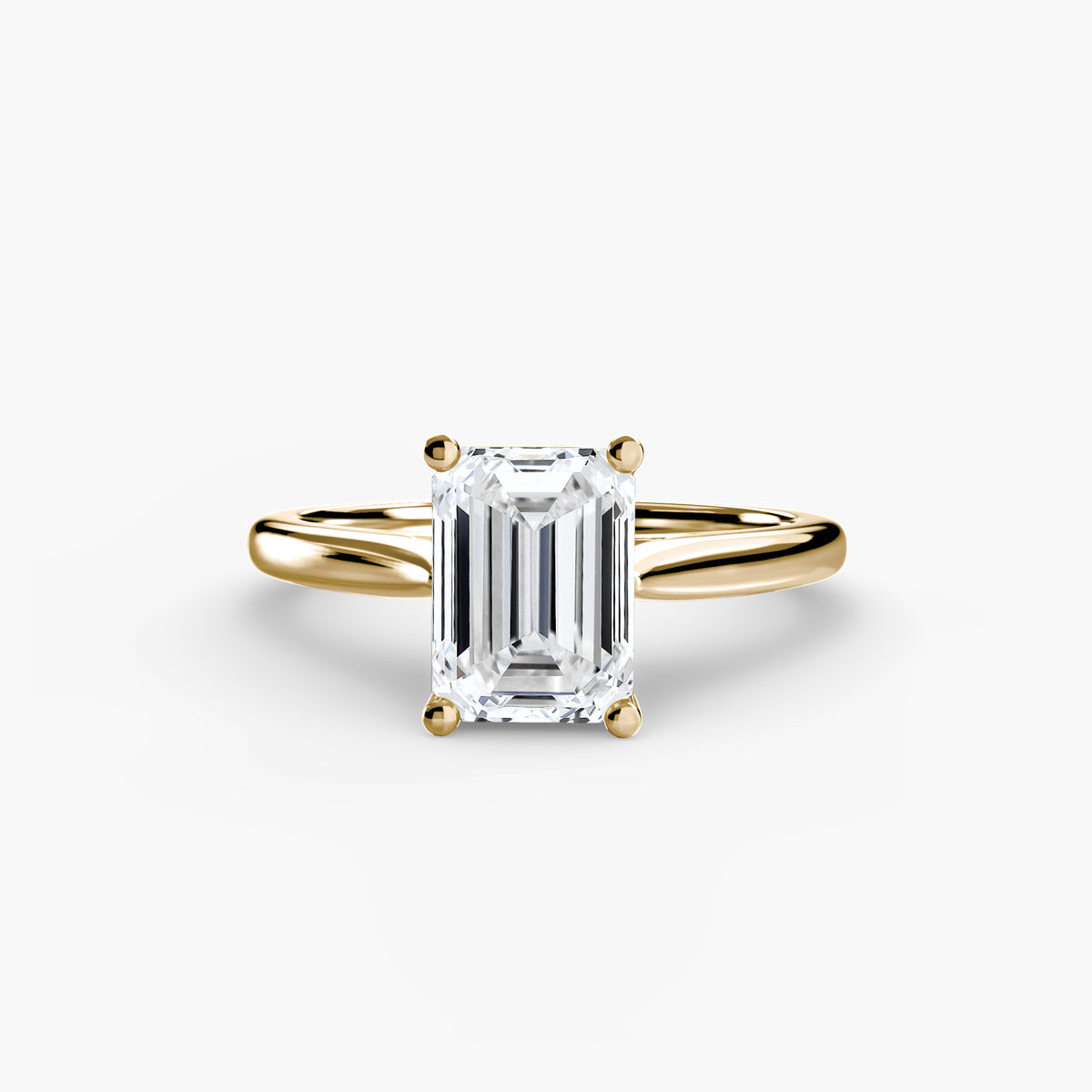 Solitaire ring 1 – Ringfassung / Ring setting