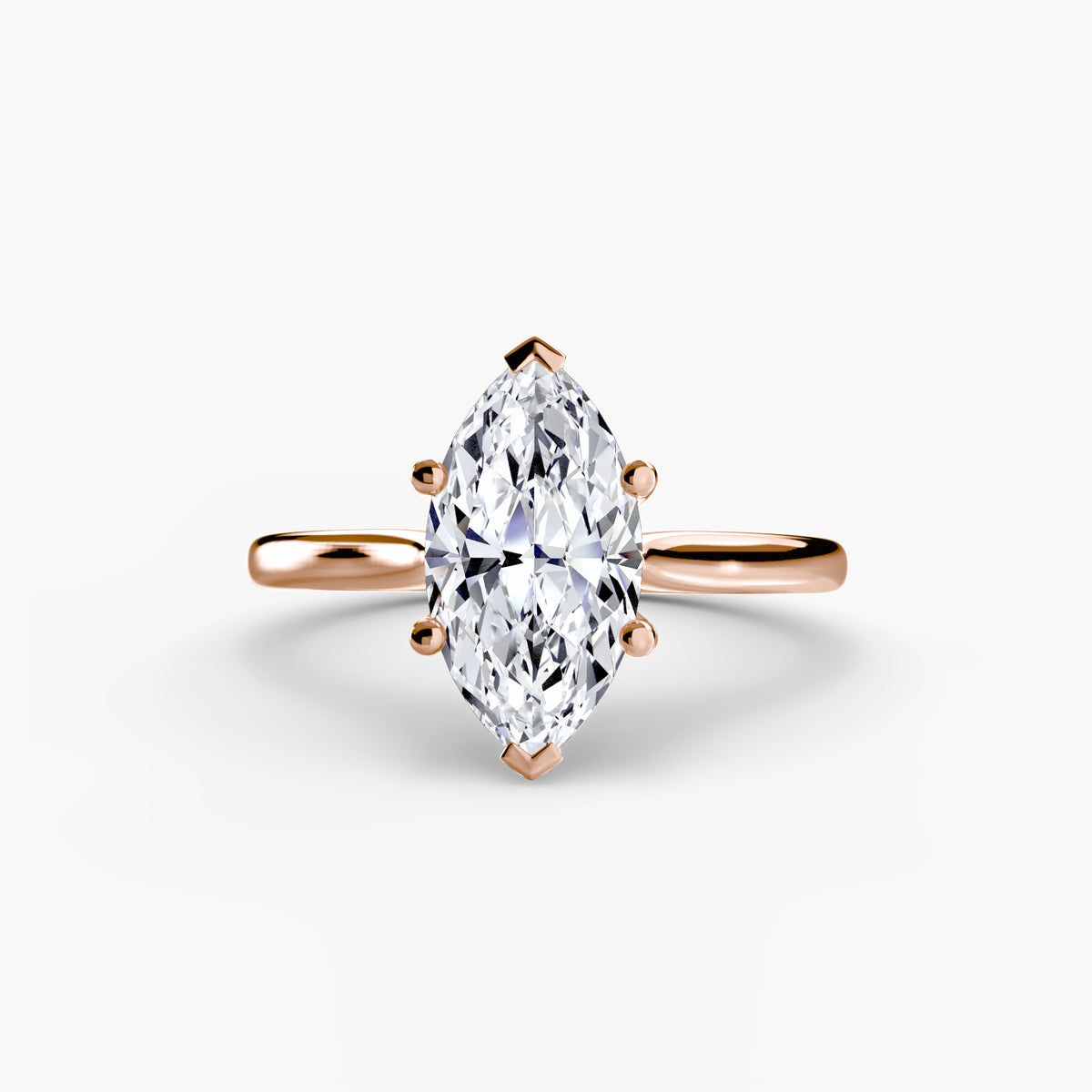 Solitaire ring 1 – Ringfassung / Ring setting