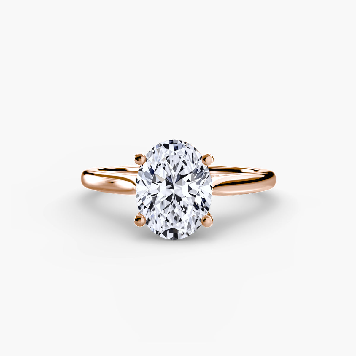 Solitaire ring 1 – Ringfassung / Ring setting