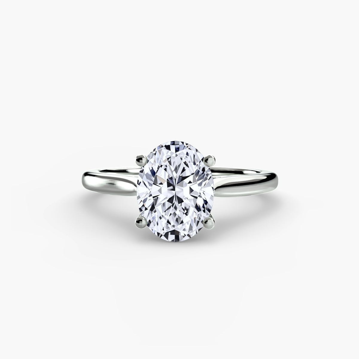 Solitaire ring 1 – Ringfassung / Ring setting