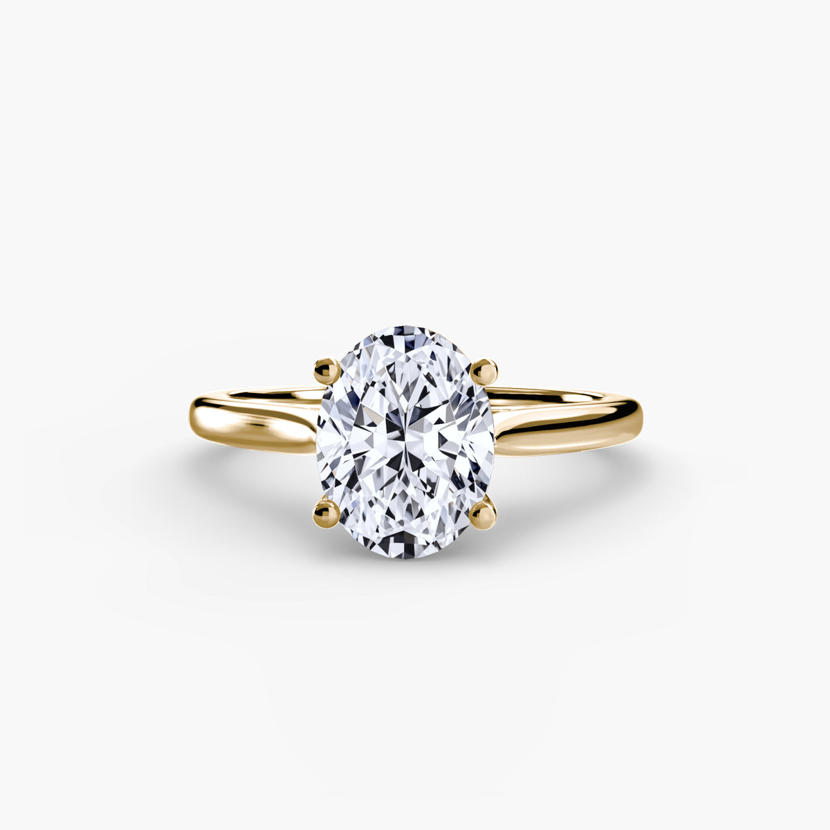 Solitaire ring 1 – Ringfassung / Ring setting