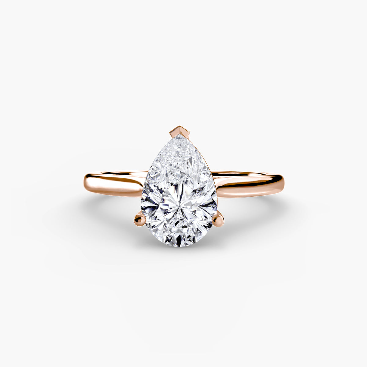 Solitaire ring 1 – Ringfassung / Ring setting