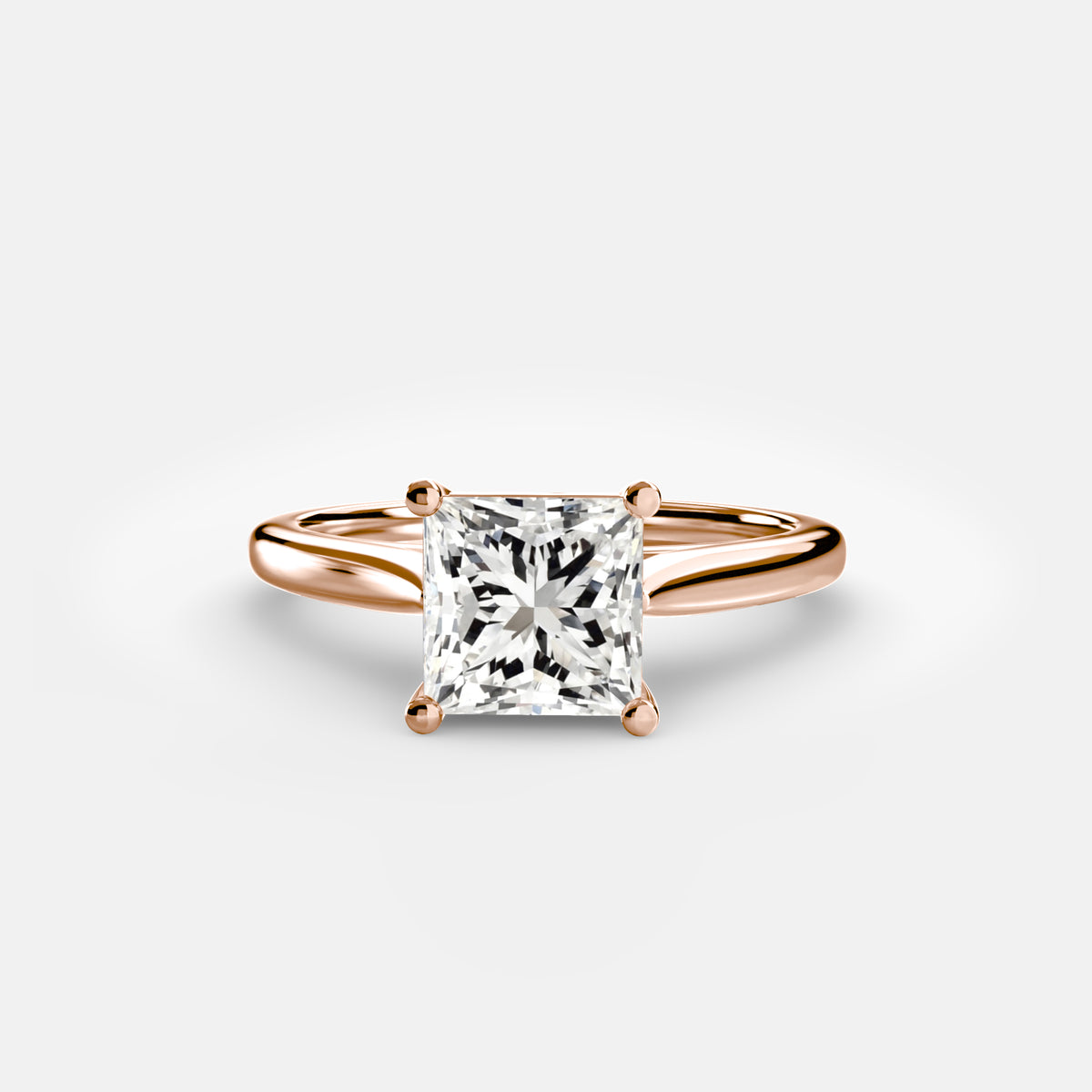 Solitaire ring 1 – Ringfassung / Ring setting