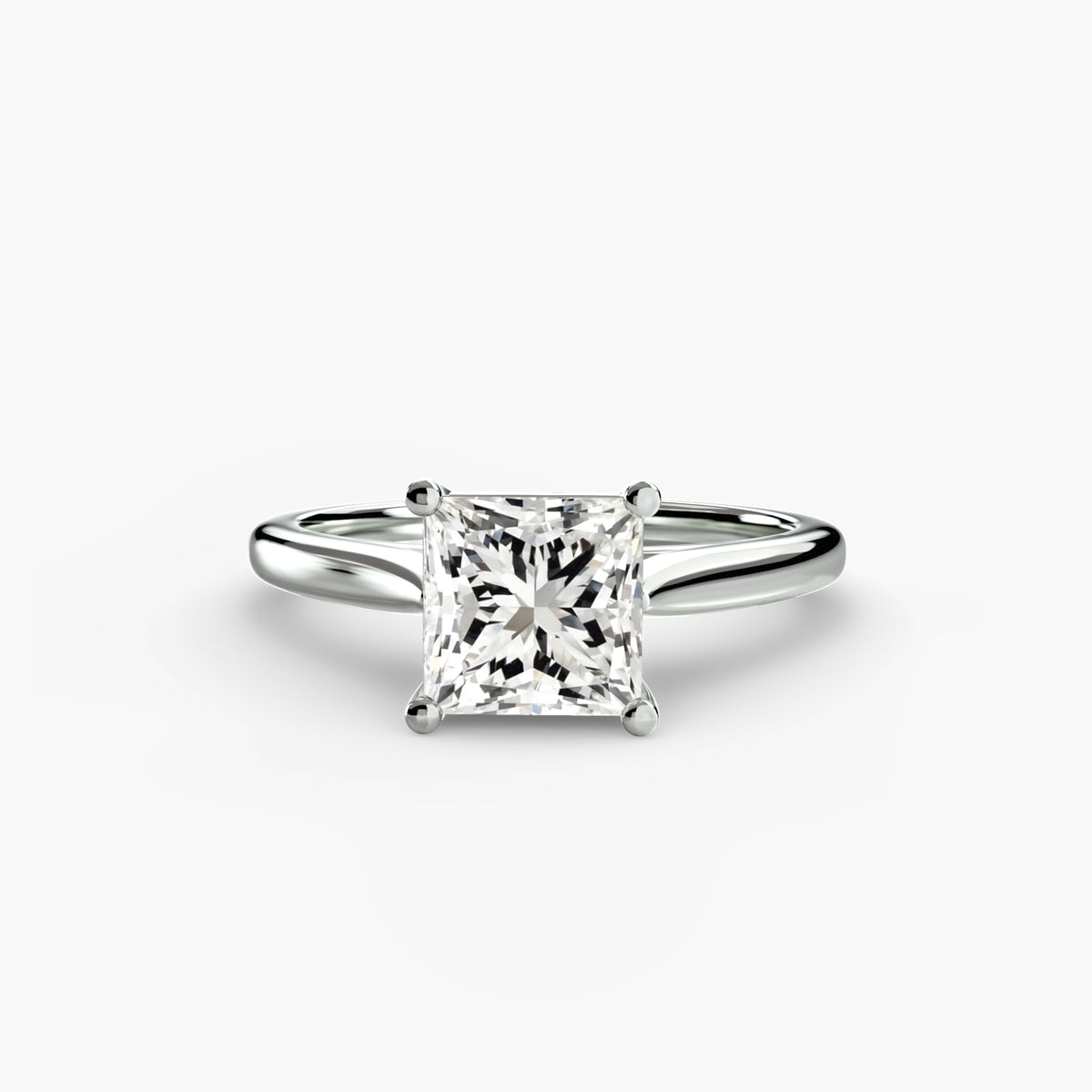Solitaire ring 1 – Ringfassung / Ring setting