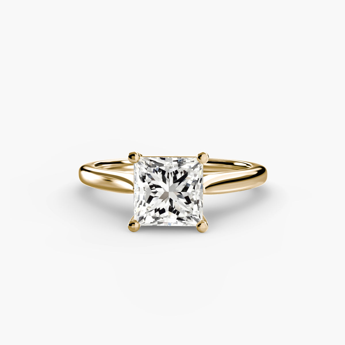 Solitaire ring 1 – Ringfassung / Ring setting