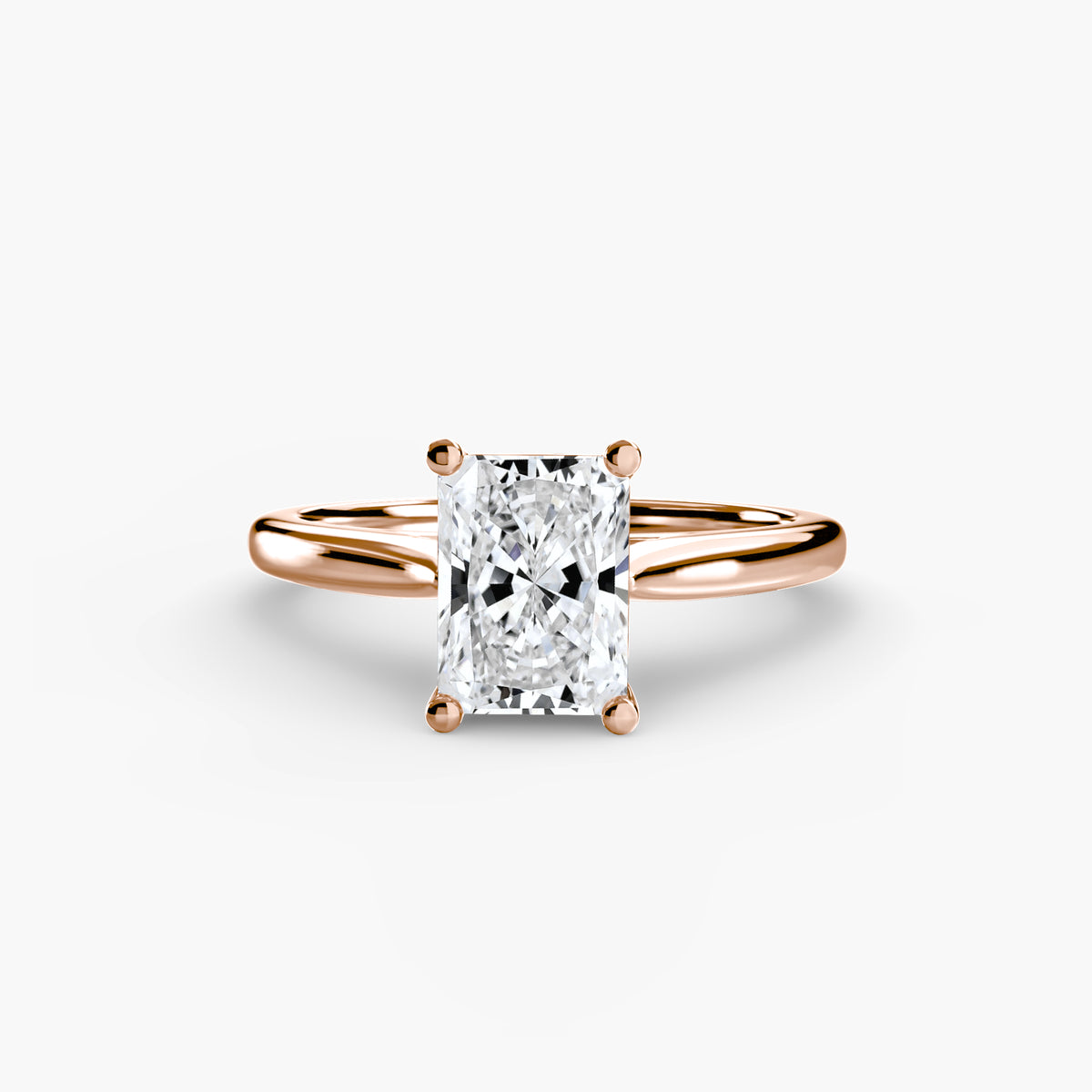 Solitaire ring 1 – Ringfassung / Ring setting