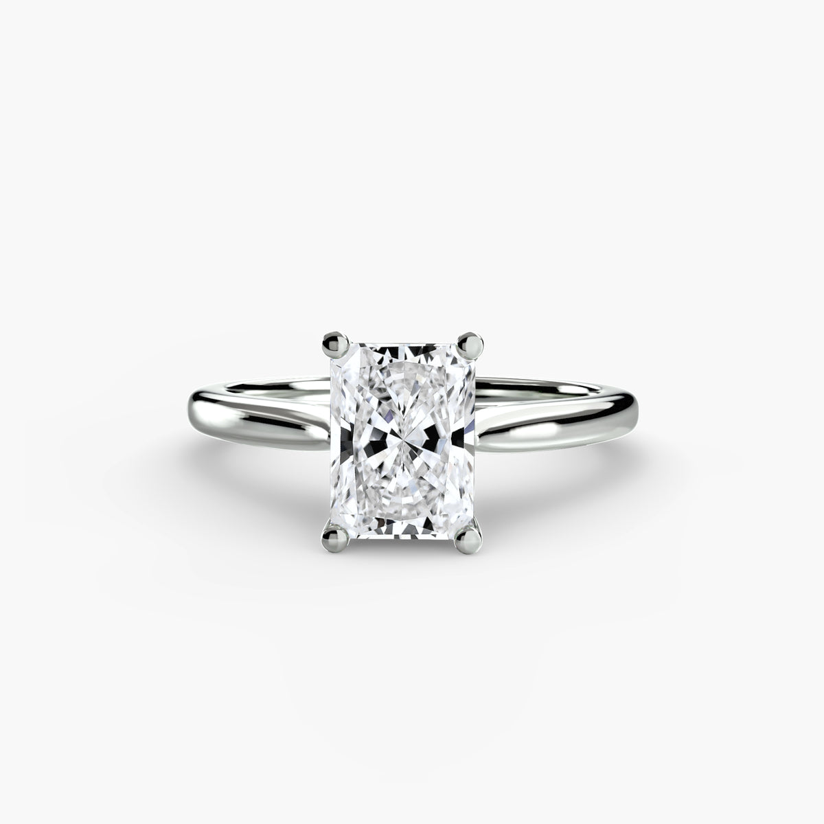 Solitaire ring 1 – Ringfassung / Ring setting