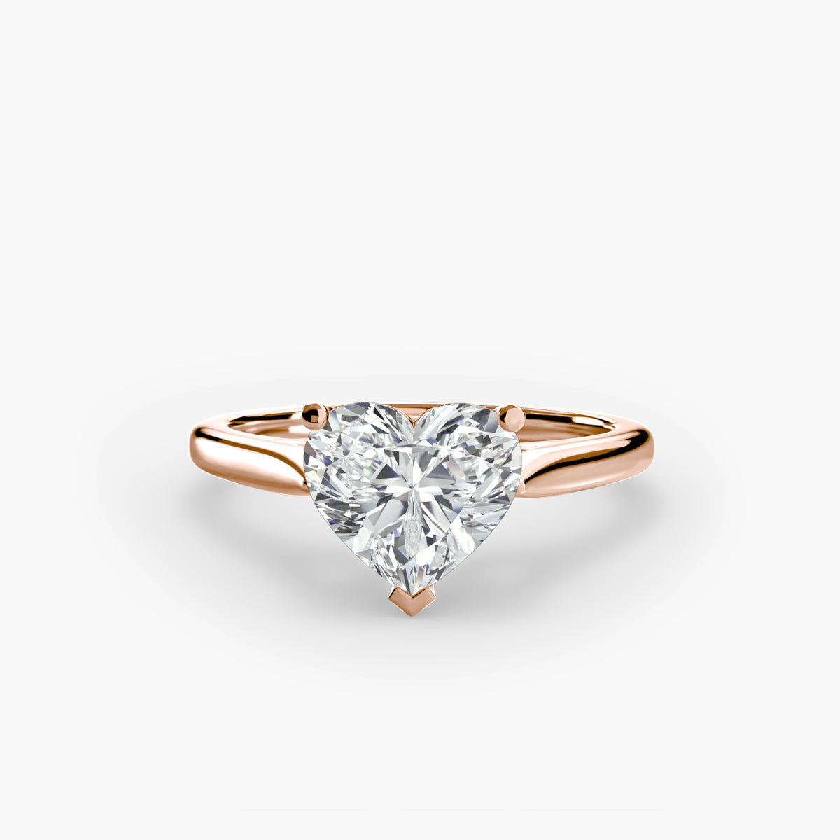 Solitaire ring 1 – Ringfassung / Ring setting