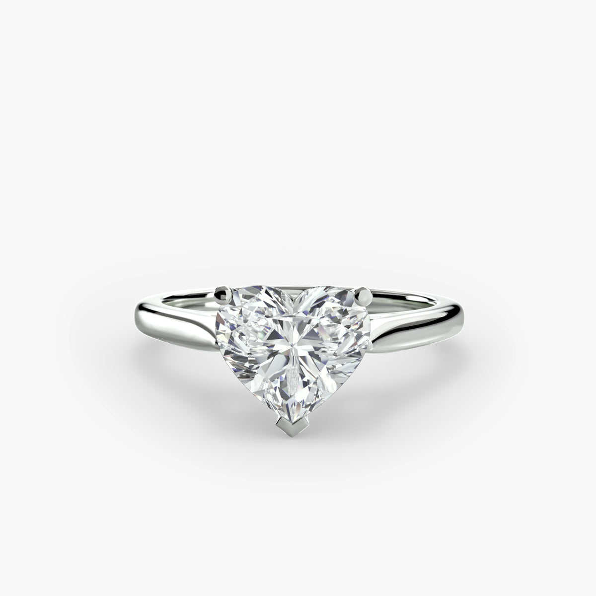 Solitaire ring 1 – Ringfassung / Ring setting