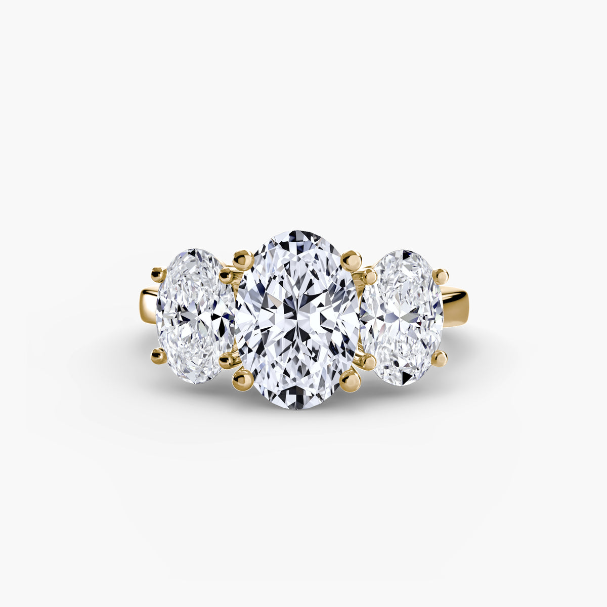 Trilogy Oval – Ringfassung / Ring setting