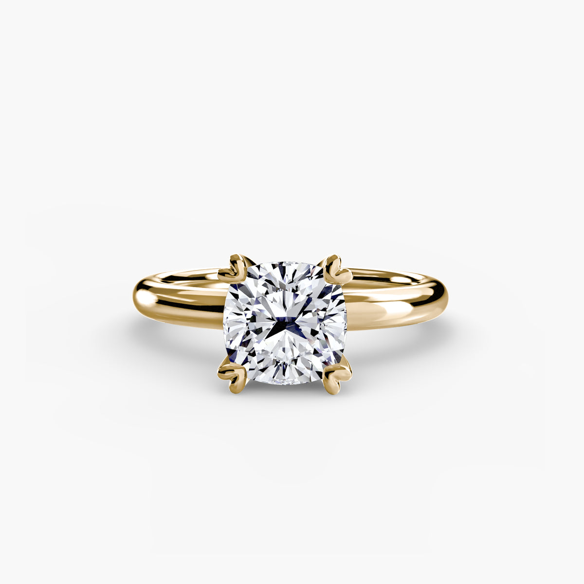 Solitaire ring 2 – Ringfassung / Ring setting