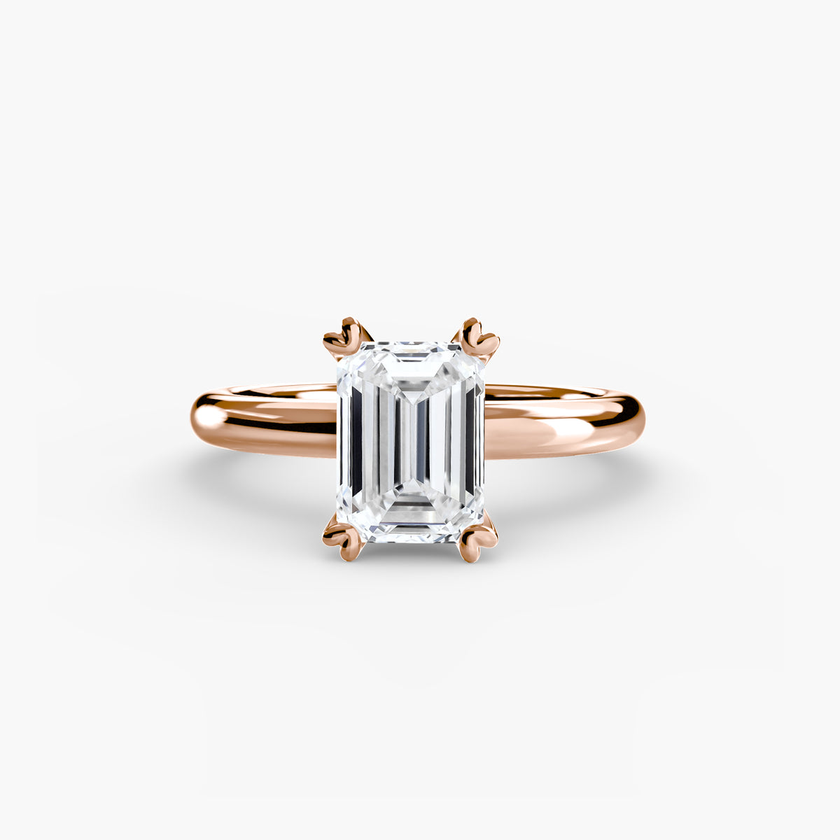 Solitaire ring 2 – Ringfassung / Ring setting