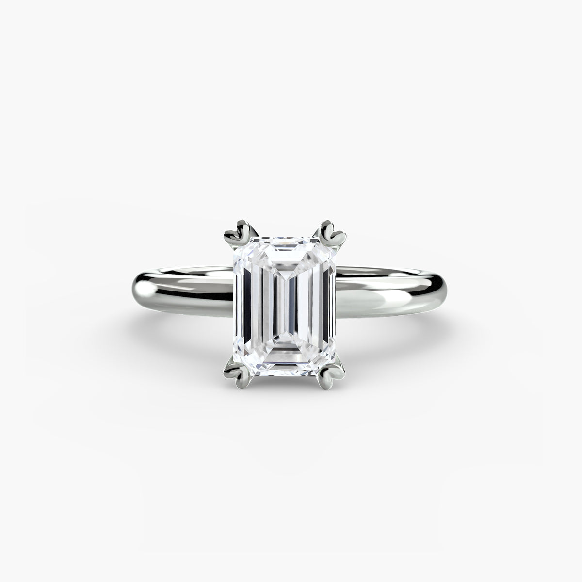 Solitaire ring 2 – Ringfassung / Ring setting