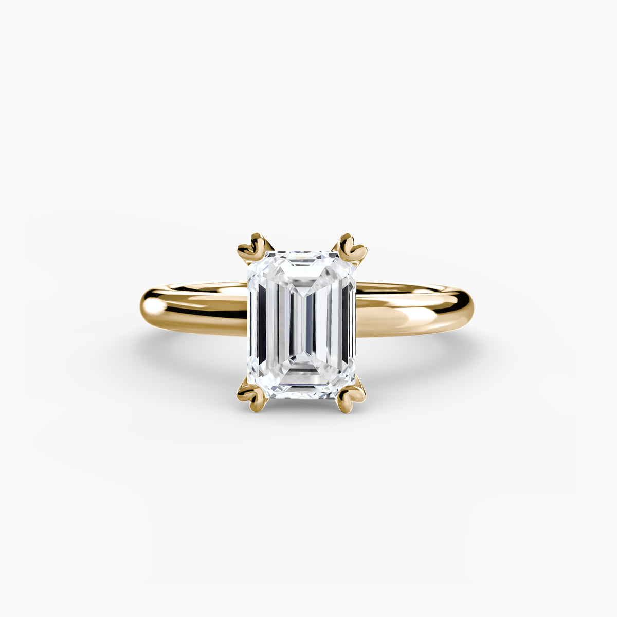 Solitaire ring 2 – Ringfassung / Ring setting