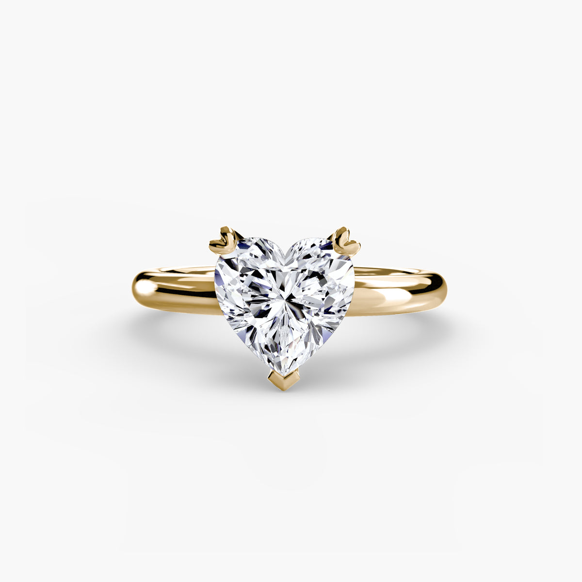 Solitaire ring 2 – Ringfassung / Ring setting