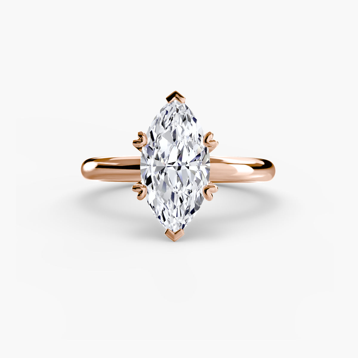 Solitaire ring 2 – Ringfassung / Ring setting