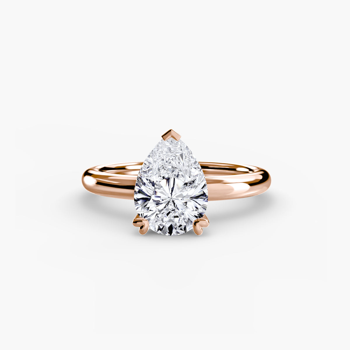 Solitaire ring 2 – Ringfassung / Ring setting