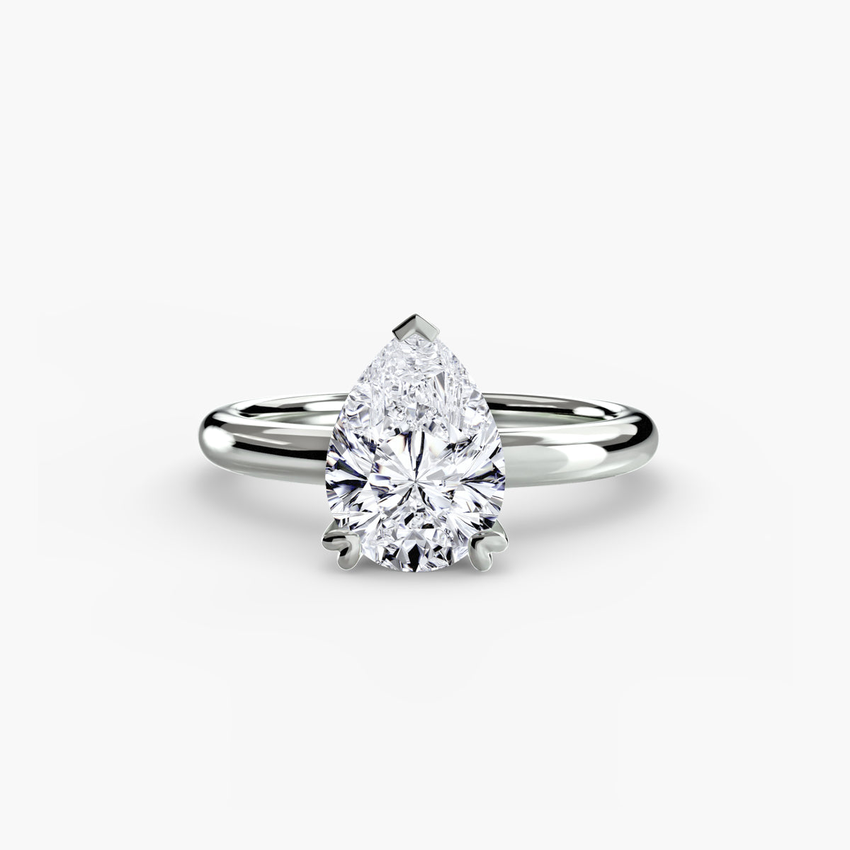 Solitaire ring 2 – Ringfassung / Ring setting