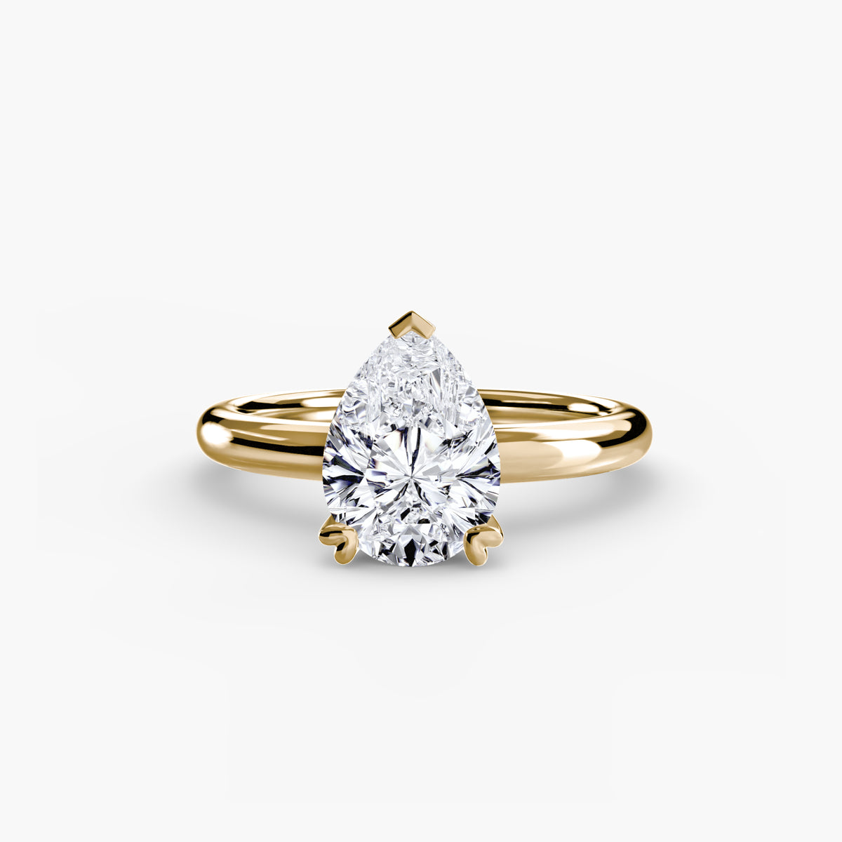 Solitaire ring 2 – Ringfassung / Ring setting