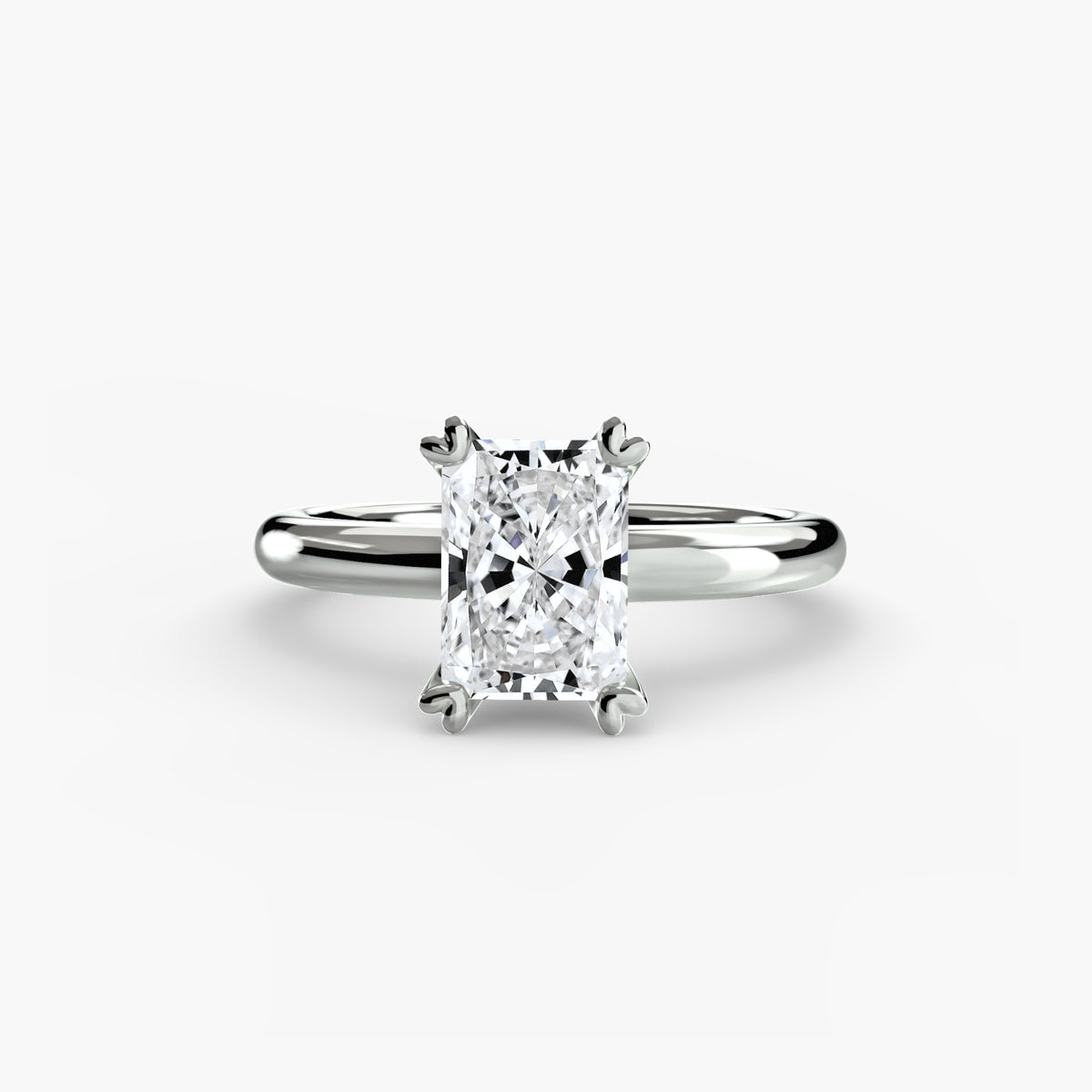 Solitaire ring 2 – Ringfassung / Ring setting