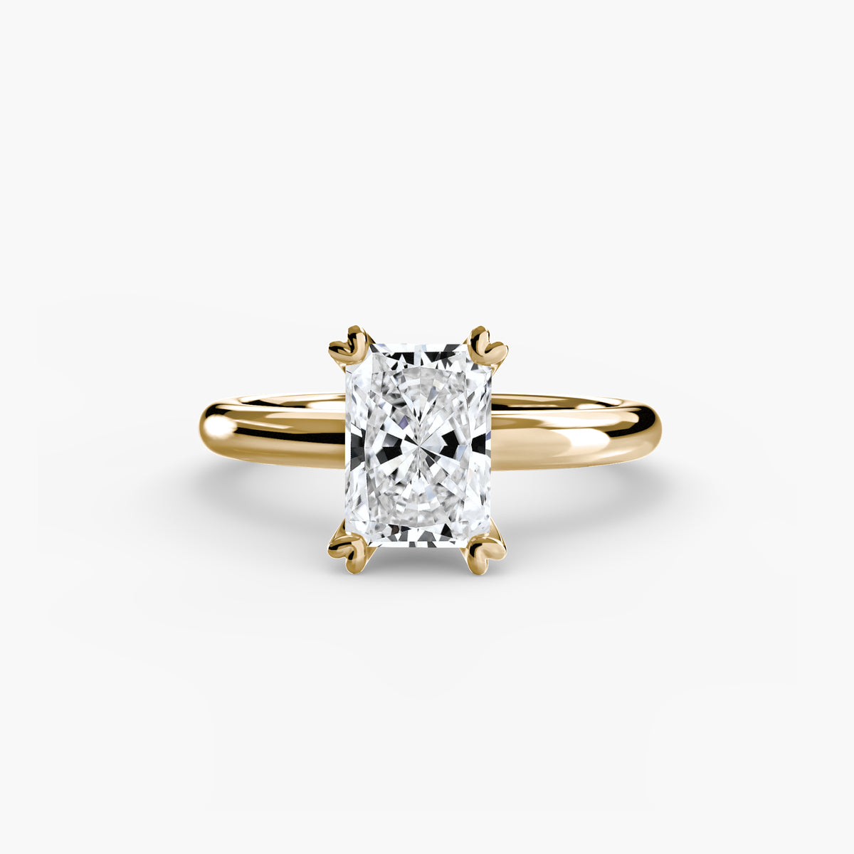 Solitaire ring 2 – Ringfassung / Ring setting