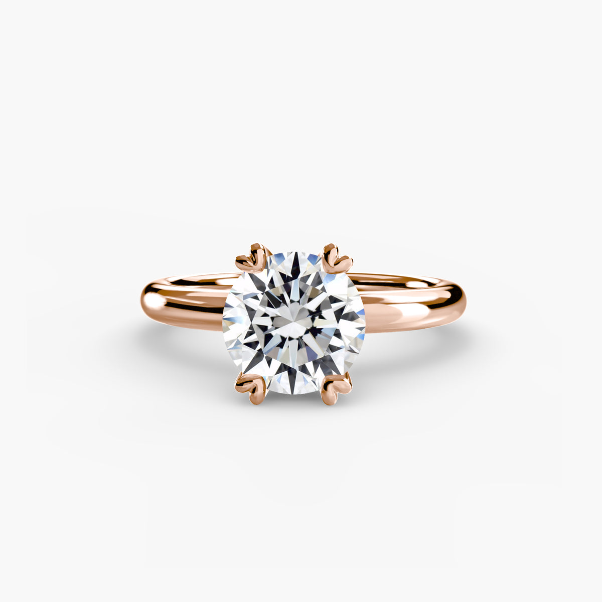 Solitaire ring 2 – Ringfassung / Ring setting
