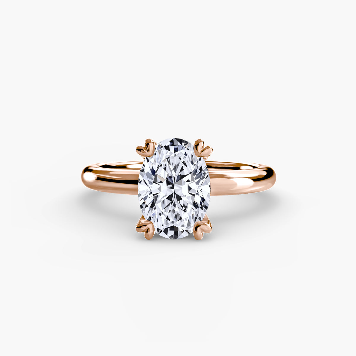 Solitaire ring 2 – Ringfassung / Ring setting