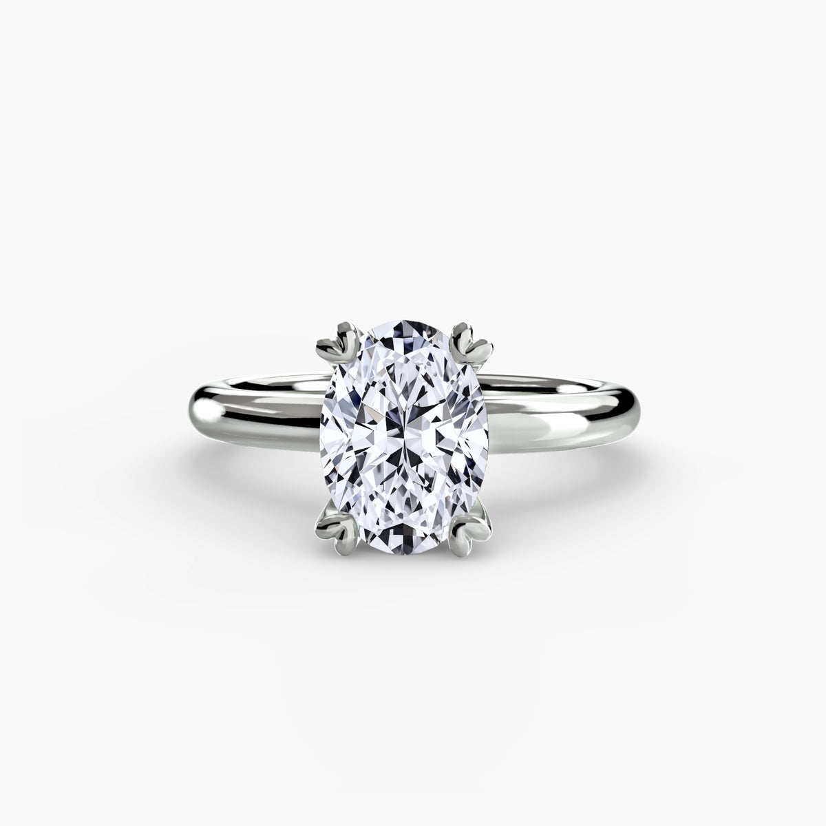Solitaire ring 2 – Ringfassung / Ring setting
