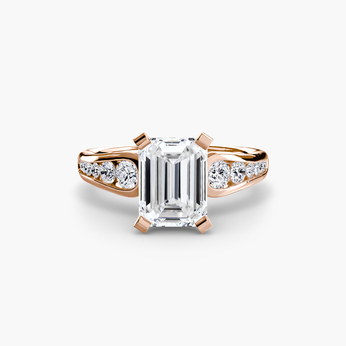 Solitaire with Pavé 2 – Ringfassung / Ring setting