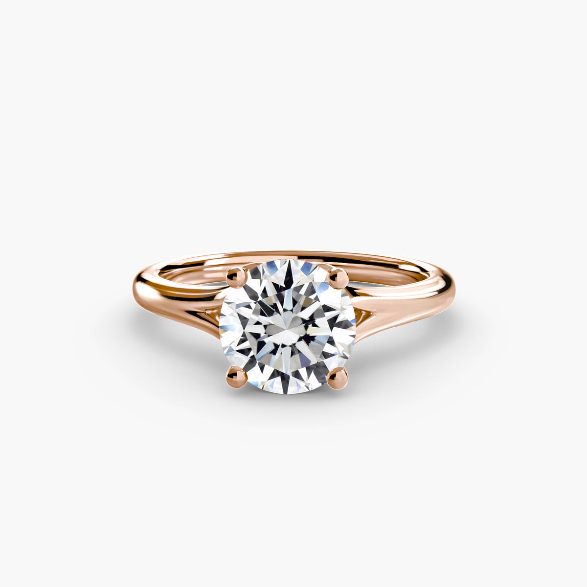 Solitaire ring 4 – Ringfassung / Ring setting