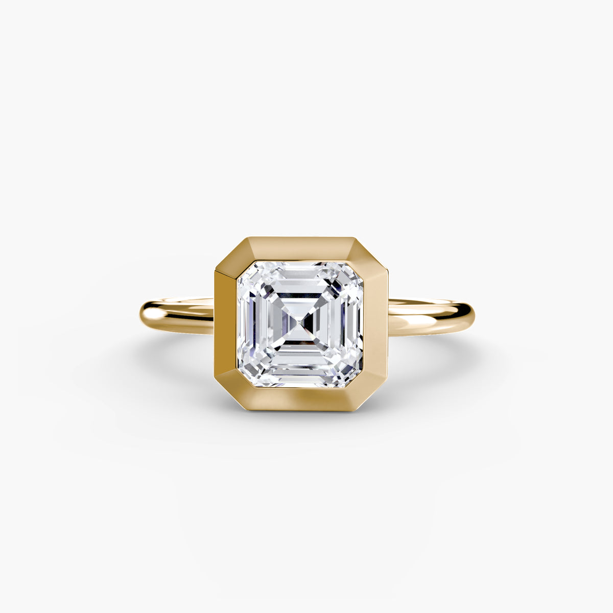 The Bezel Set Solitaire – Ringfassung / Ring setting