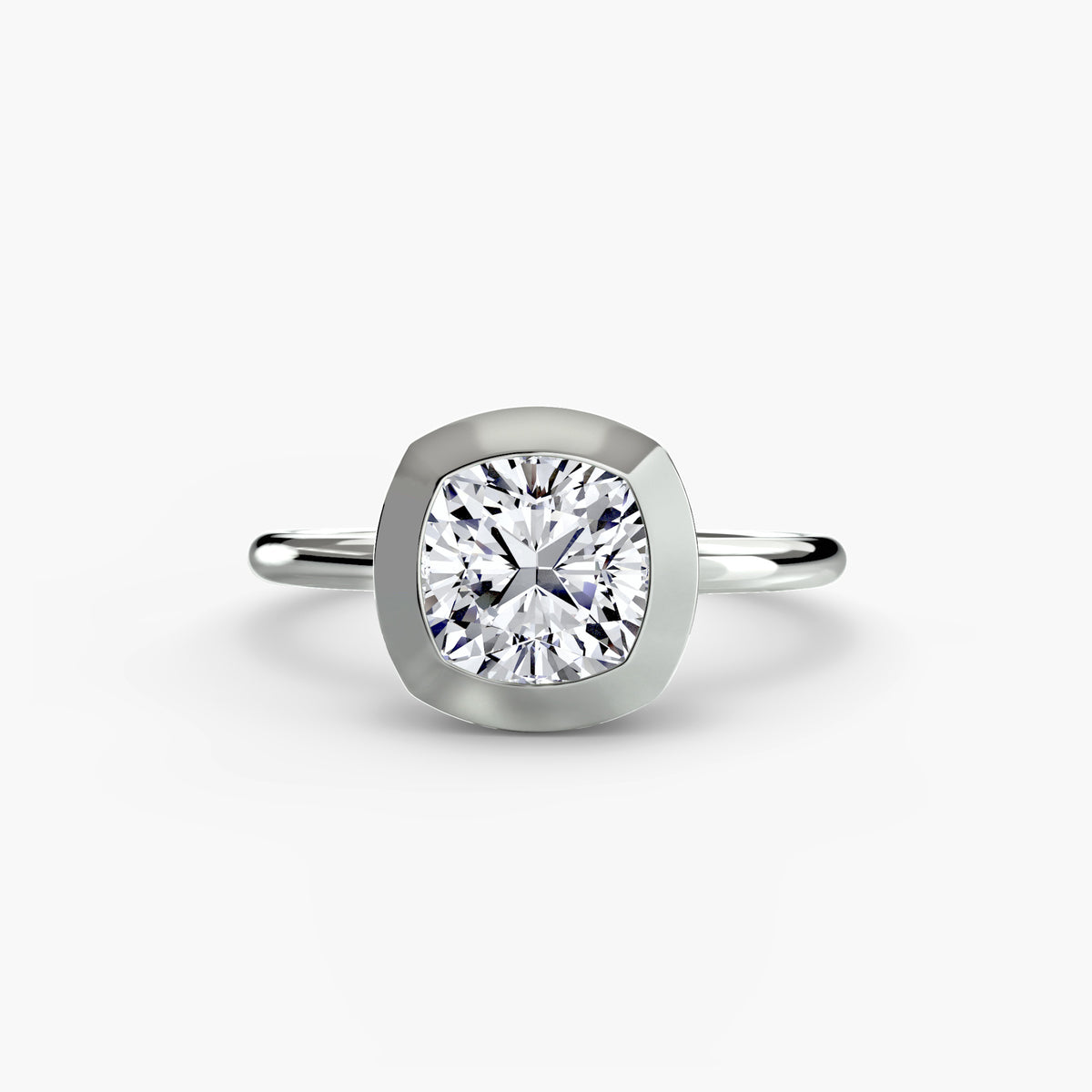 The Bezel Set Solitaire – Ringfassung / Ring setting