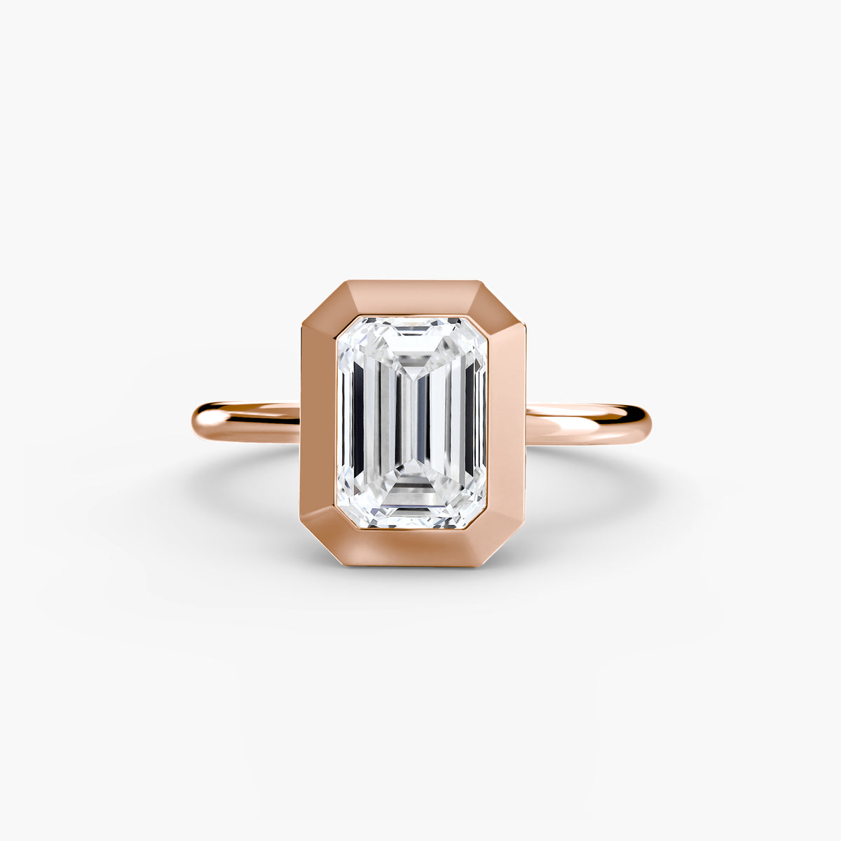 The Bezel Set Solitaire – Ringfassung / Ring setting