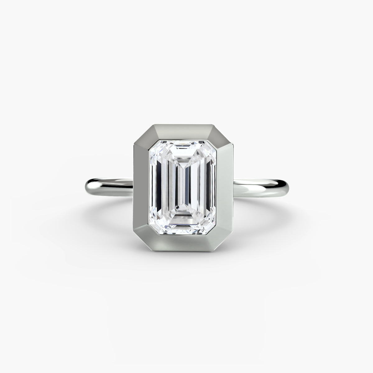 The Bezel Set Solitaire – Ringfassung / Ring setting