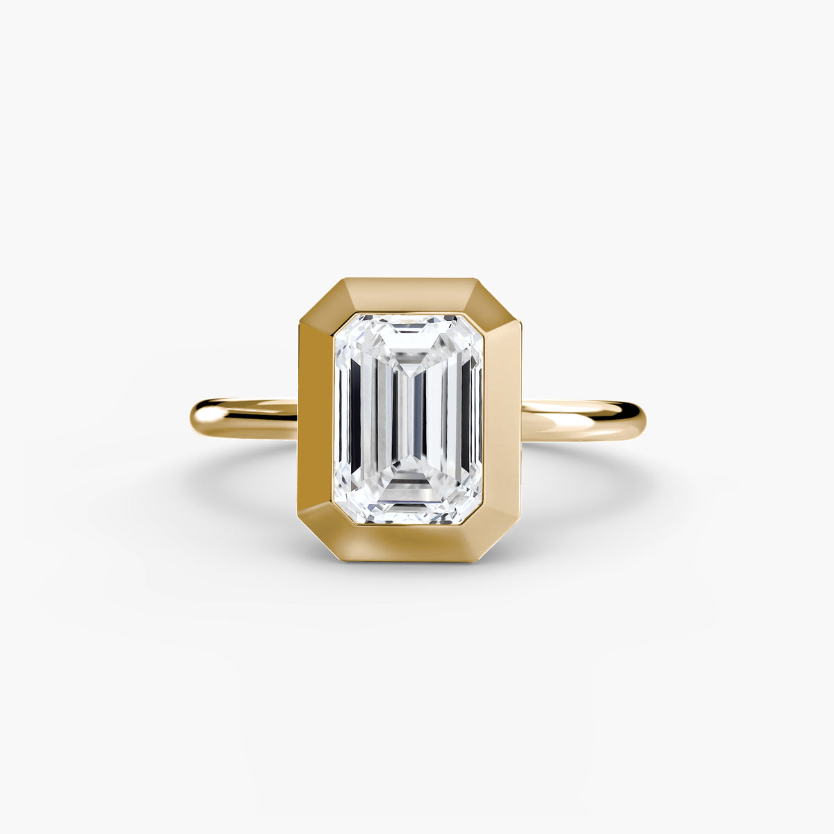 The Bezel Set Solitaire – Ringfassung / Ring setting