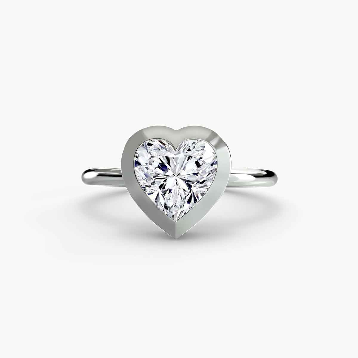 The Bezel Set Solitaire – Ringfassung / Ring setting
