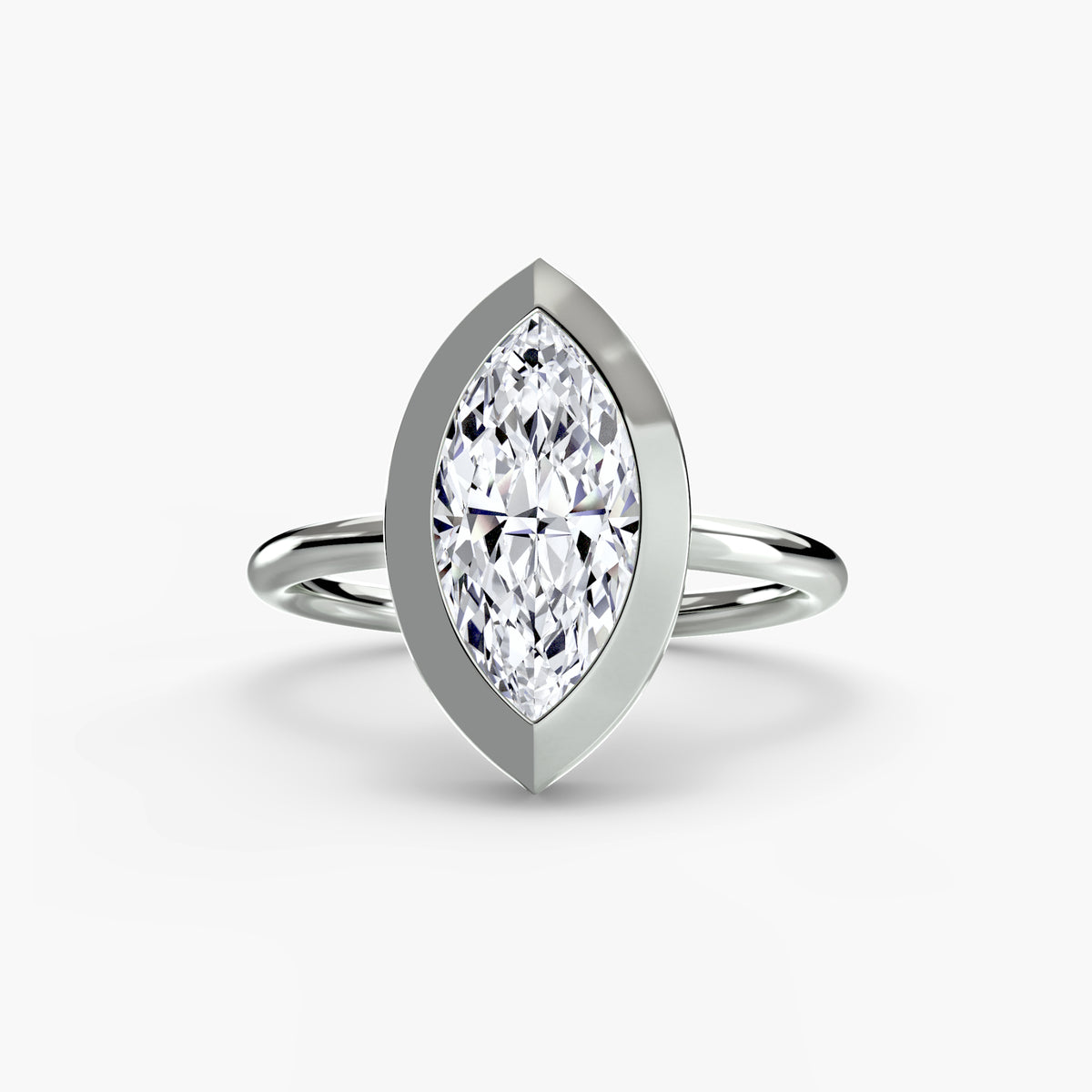 The Bezel Set Solitaire – Ringfassung / Ring setting