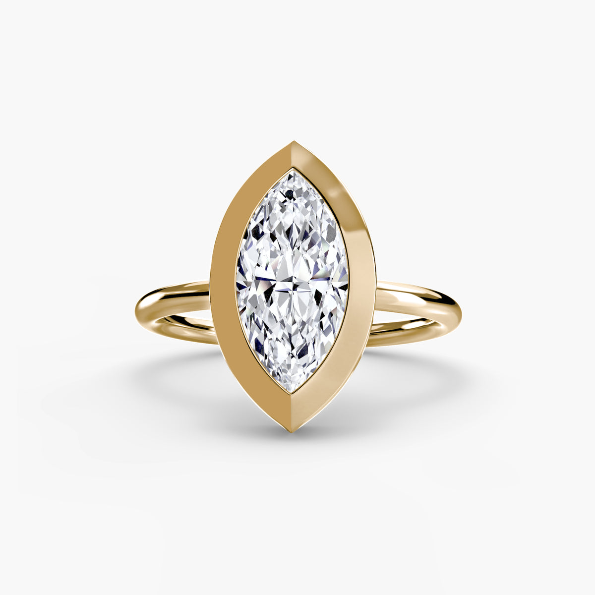 The Bezel Set Solitaire – Ringfassung / Ring setting