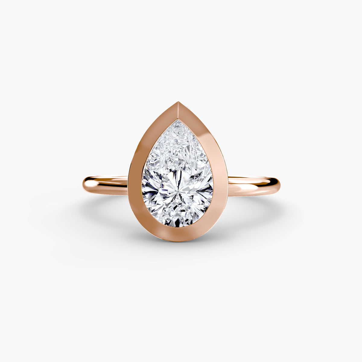 The Bezel Set Solitaire – Ringfassung / Ring setting