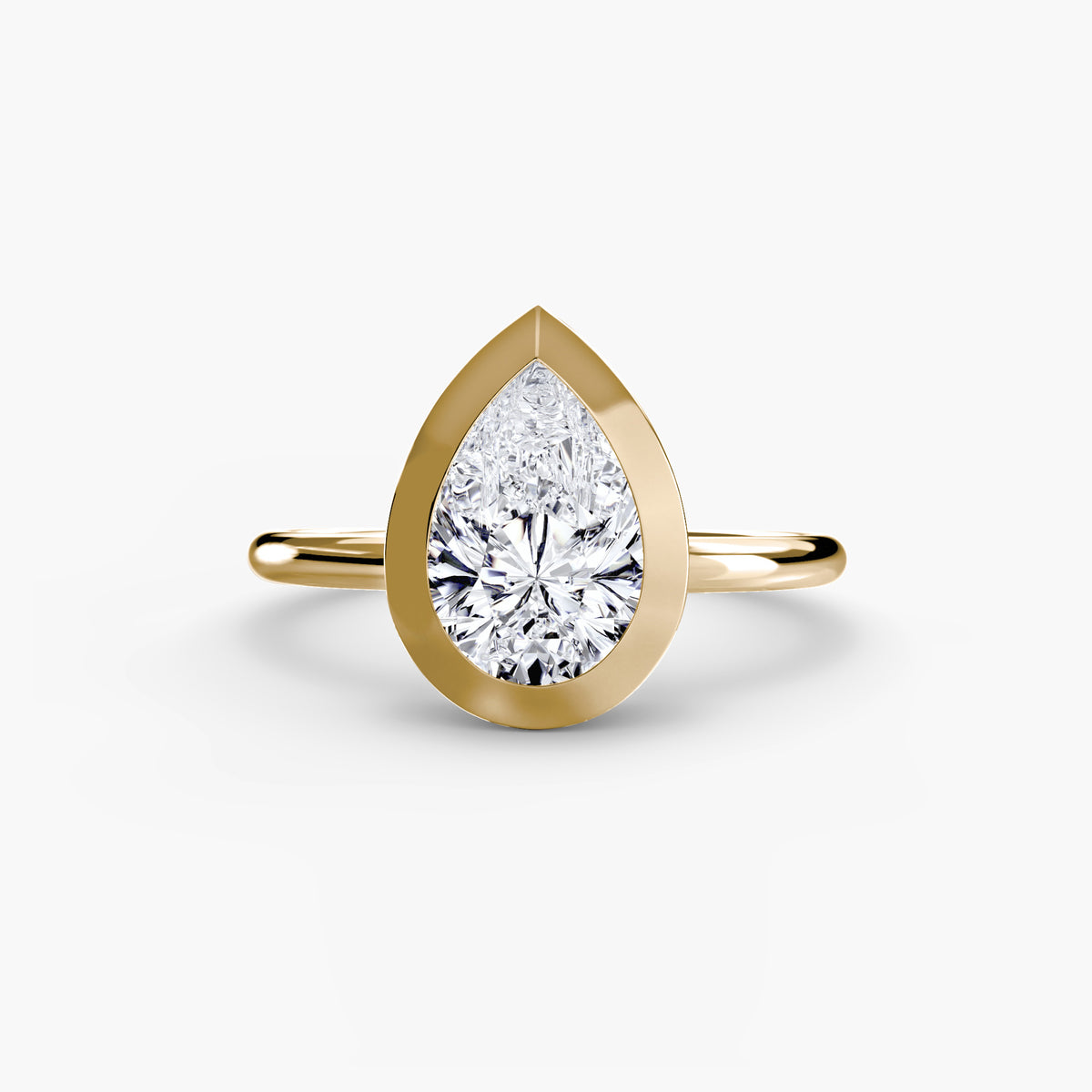 The Bezel Set Solitaire – Ringfassung / Ring setting