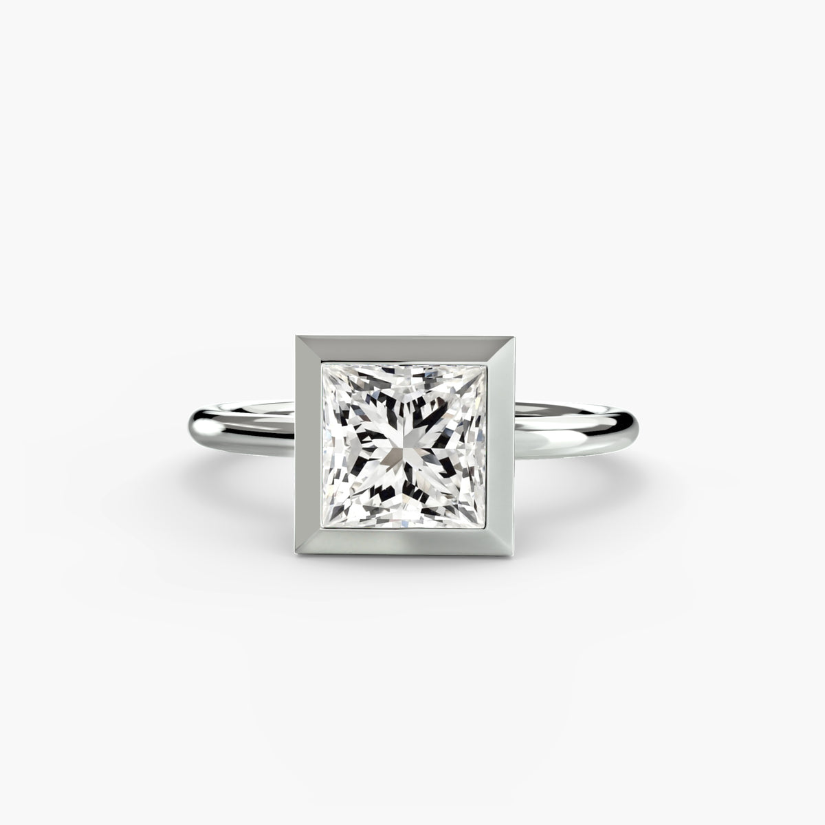 The Bezel Set Solitaire – Ringfassung / Ring setting