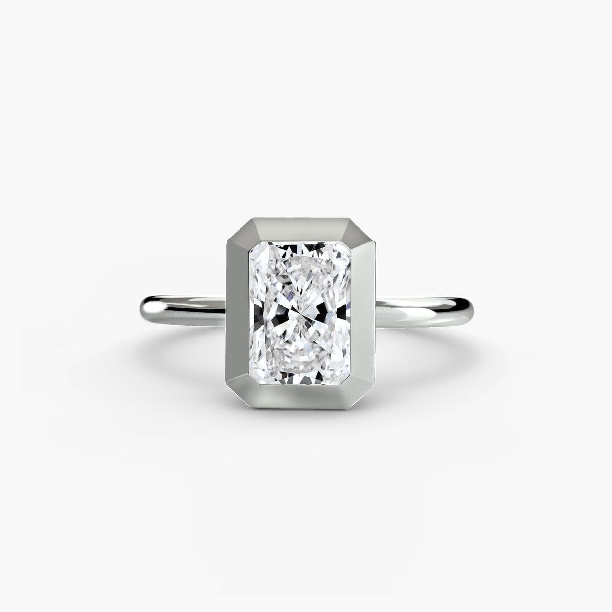 The Bezel Set Solitaire – Ringfassung / Ring setting