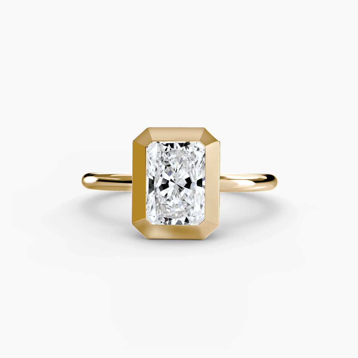 The Bezel Set Solitaire – Ringfassung / Ring setting