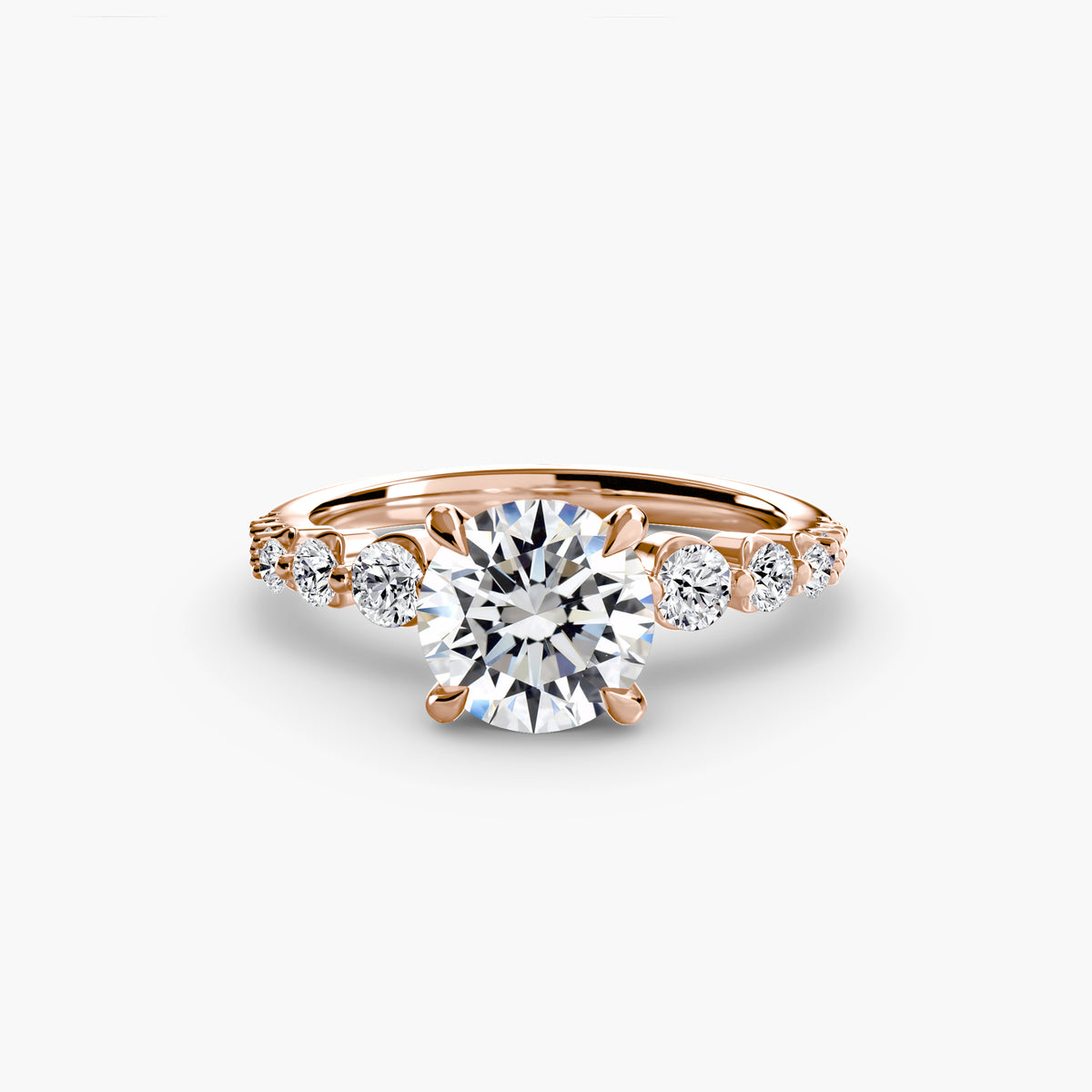 The Cascade Diamond Ring – Ringfassung / Ring setting